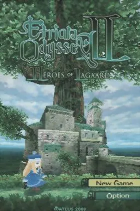 Etrian Odyssey II - Heroes of Lagaard (USA) screen shot title